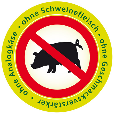 Gütesiegl ohne Schweinefleisch